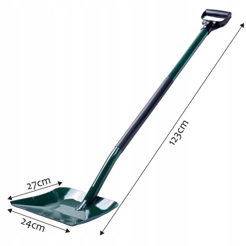 Łopata KADAX Do Piasku Piaskowa szufla metalowa Piaskówka mocna 123cm 1szt.