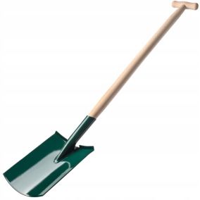 Łopata KADAX Szpadel metalowy Prosty Ogrodowy Drewniany Trzonek 117cm