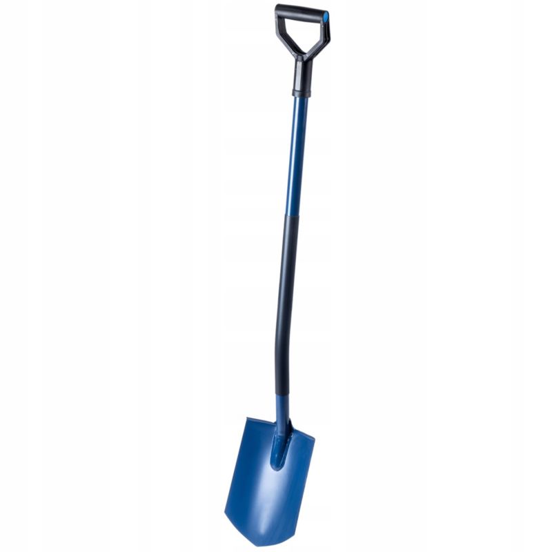 Łopata KADAX Szpadel Ostry 129cm metalowy Ogrodowy Ergonomiczny Trzonek ...