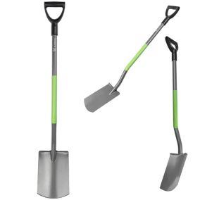 Łopata KADAX Szpadel Prosty 120cm metalowy Ogrodowy Ergonomiczny Solidny
