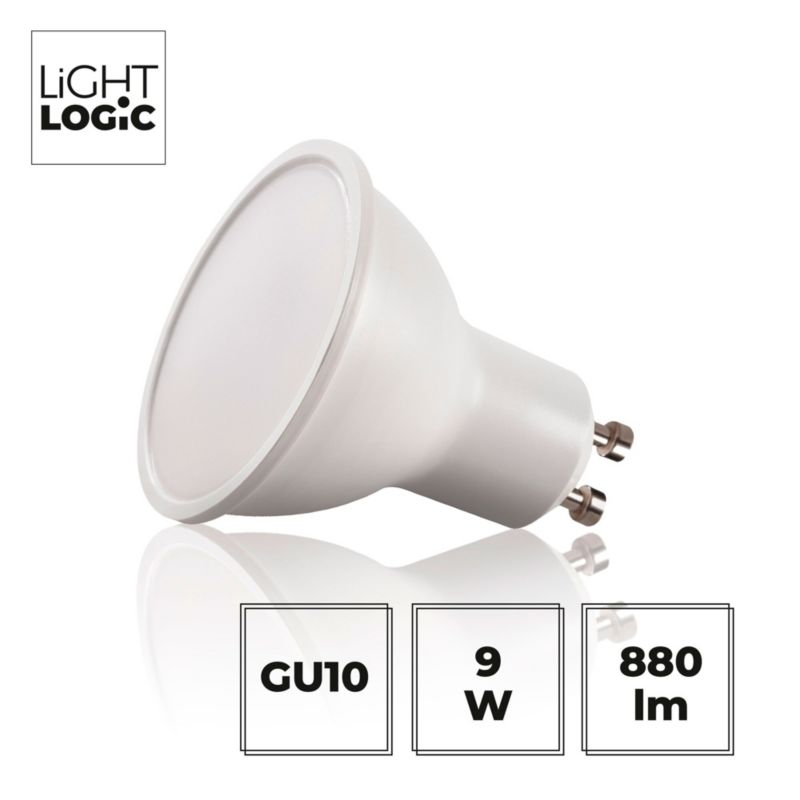 Źródło światła LED LightLogic LL GU10 9W NW 66047 żarówka 880lm barwa biała 1 szt.