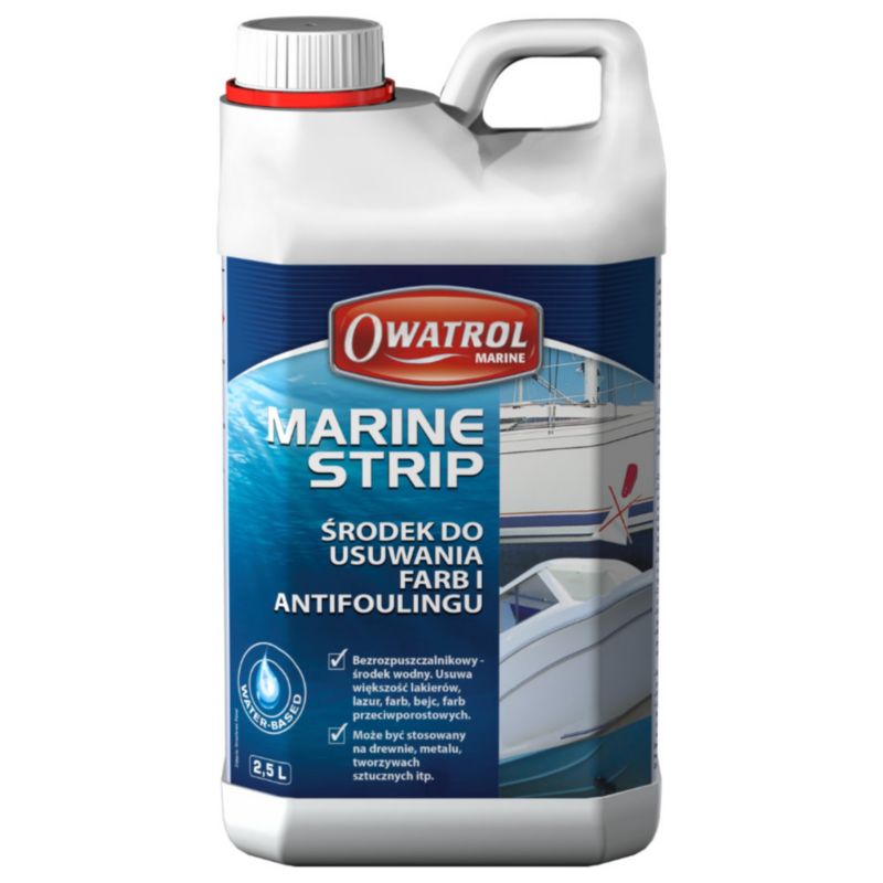 Środek do usuwania farb i antifoulingu w łodziach Owatrol Marine Strip 2.5l 1 szt