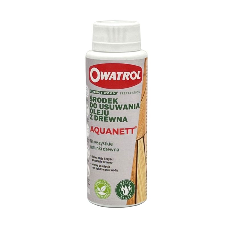 Środek do usuwania starych powłok olejowych Owatrol Aquanett 100ML 1 szt.