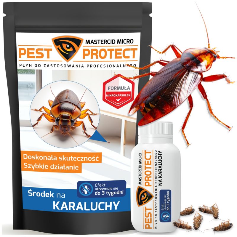 Środek na Karaluchy PEST PROTECT 30ml Skuteczny Silny Koncentrat Trutka Mocny Preparat, 1szt.