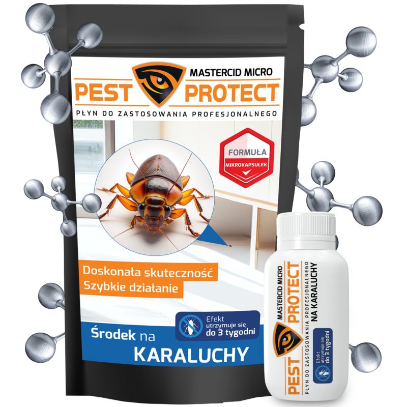 Środek na Karaluchy PEST PROTECT 30ml Skuteczny Silny Koncentrat Trutka Mocny Preparat, 1szt.