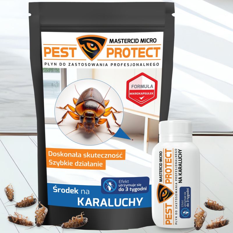 Środek na Karaluchy PEST PROTECT 30ml Skuteczny Silny Koncentrat Trutka Mocny Preparat, 1szt.