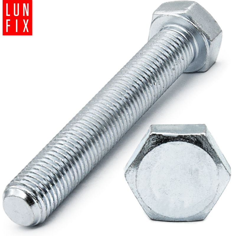 Śruba sześciokątna Lun Fix M14 90 mm DIN 933 kl. 8.8 1kg