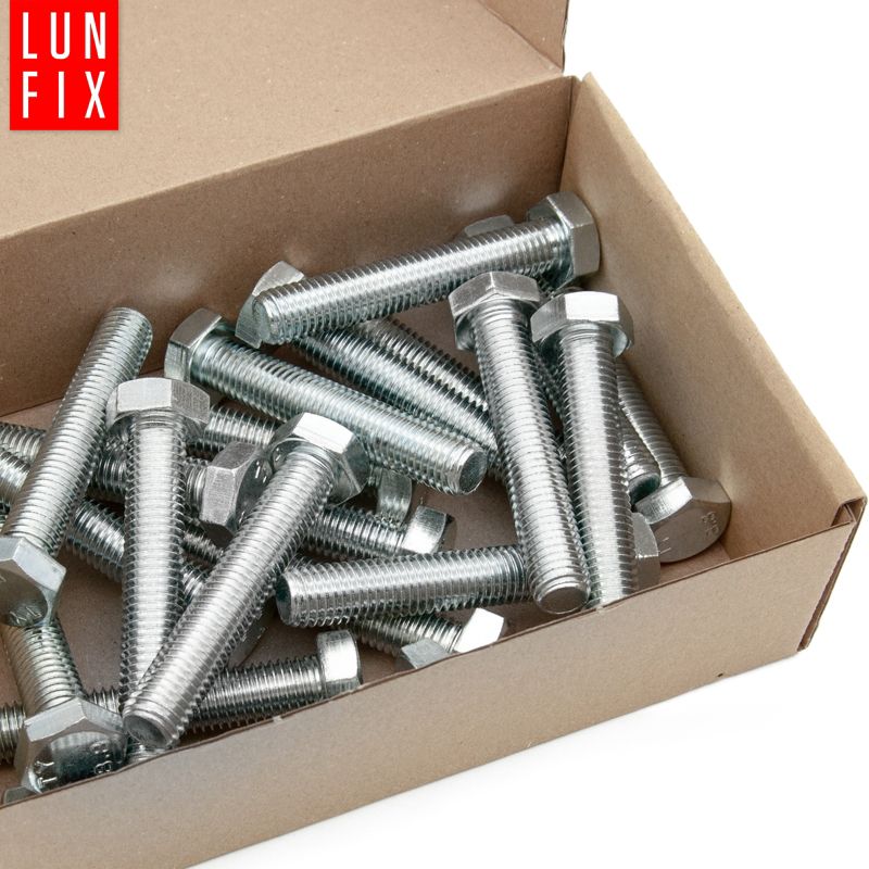 Śruba sześciokątna Lun Fix M14 90 mm DIN 933 kl. 8.8 1kg
