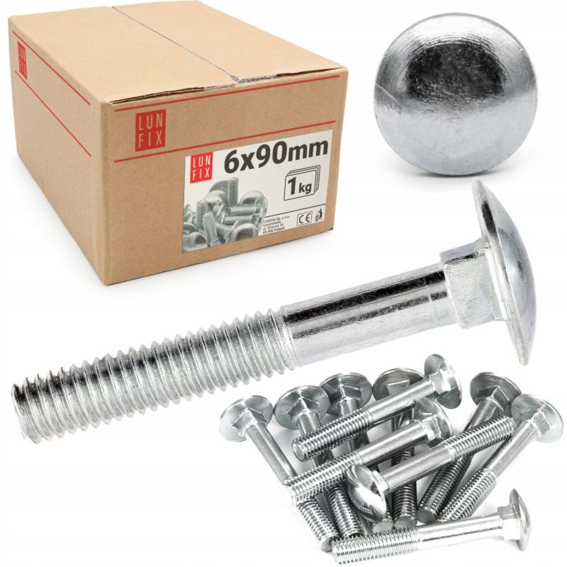 Śruba zamkowa Lun Fix M6 90 mm 1kg