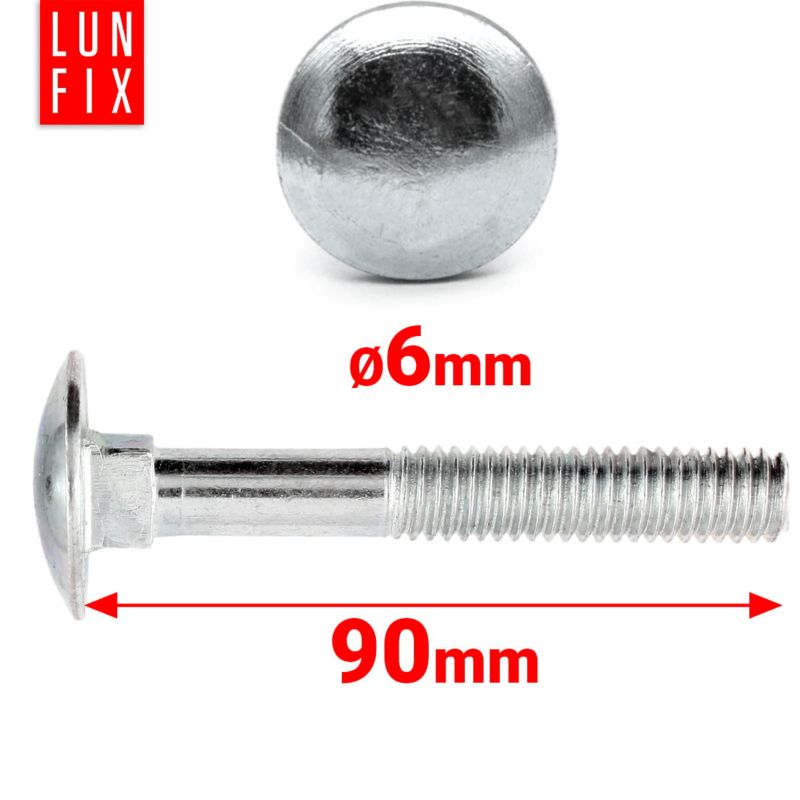 Śruba zamkowa Lun Fix M6 90 mm 1kg