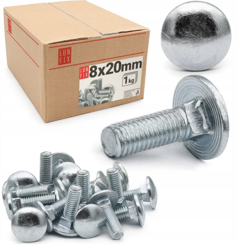 Śruba zamkowa Lun Fix M8 20 mm 1kg