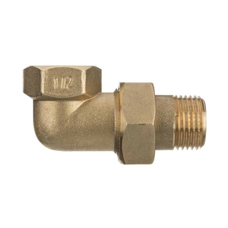 Śrubunek Mosiężny Stożkowy Na Stożek Kątowy GW/GZ 1/2" x 1/2" INVENA 1 szt.