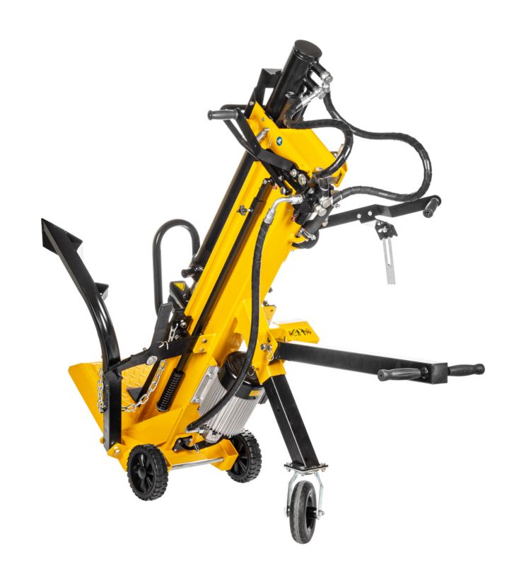 Łuparka Cedrus Ls09 Do Drewna Hydrauliczna Elektryczna Pionowa Rębak Nacisk 14 Ton 1szt.