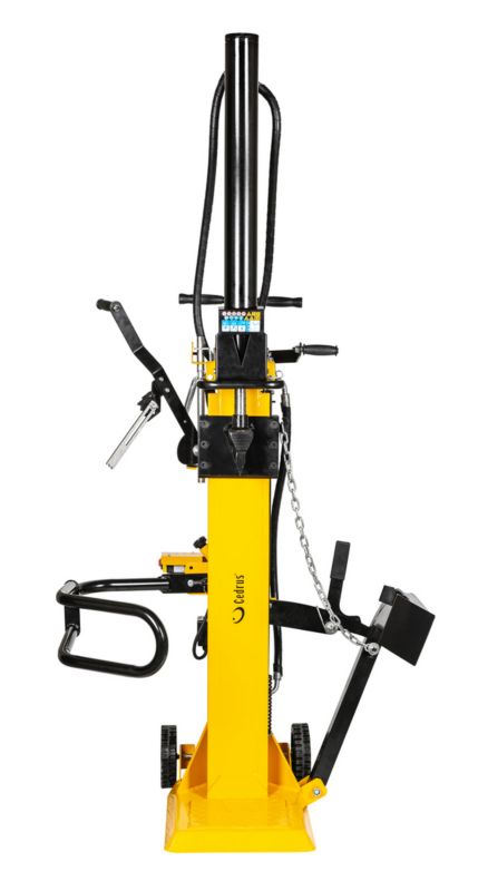 Łuparka Cedrus Ls09 Do Drewna Hydrauliczna Elektryczna Pionowa Rębak Nacisk 14 Ton 1szt.
