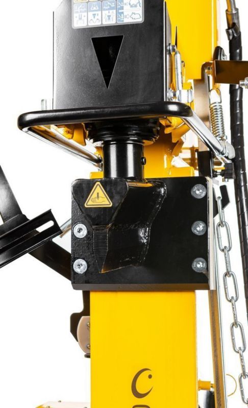Łuparka Cedrus Ls09 Do Drewna Hydrauliczna Elektryczna Pionowa Rębak Nacisk 14 Ton 1szt.