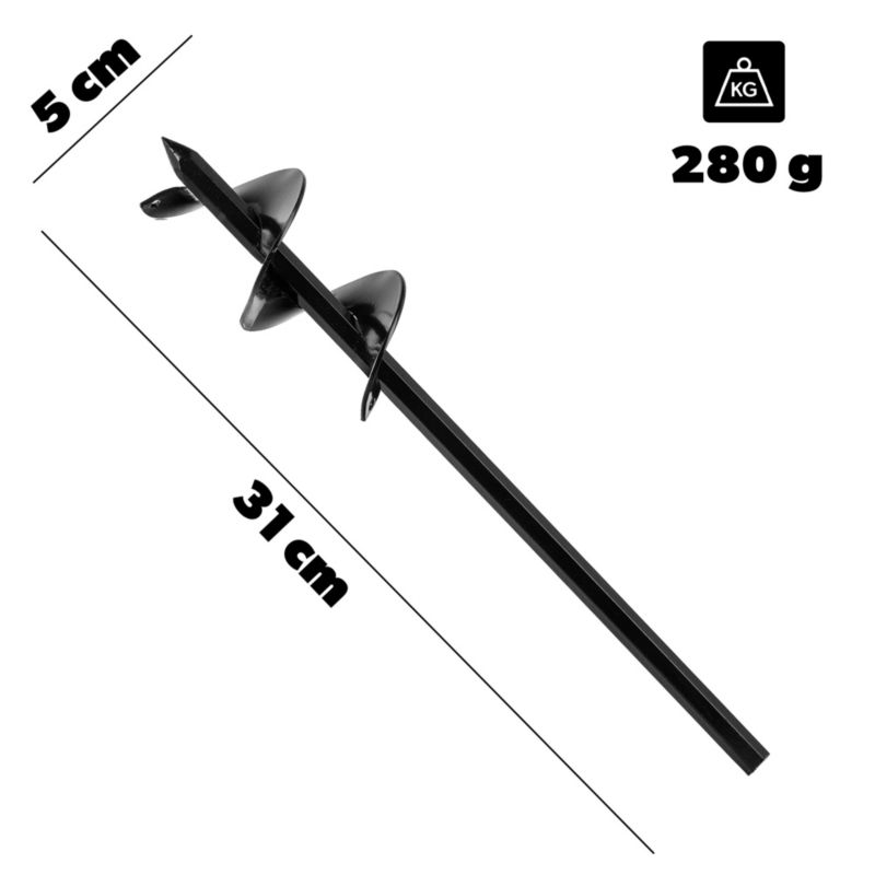Świder do wiertarki KADAX  Arvert 31 x 5 cm 1 szt.