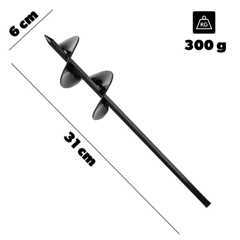 Świder do wiertarki KADAX Arvert 31 x 6 cm 1szt.