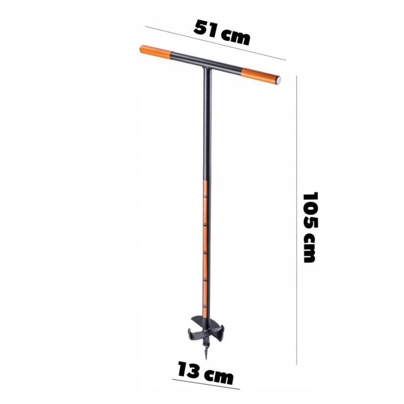 Świder Do Ziemi KADAX Gleby Wiertnica Dołownik 130mm 1szt.