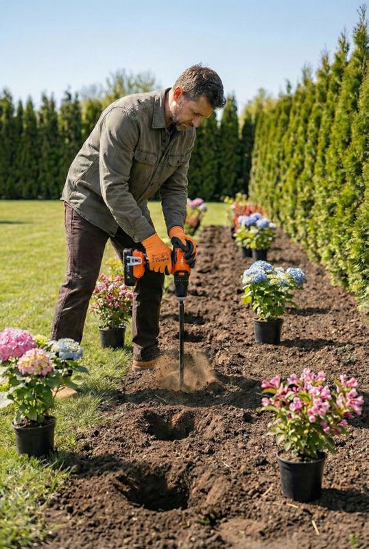 Świder glebowy NEO TOOLS 3/8" HEX (0,95 cm), 80 x 600 mm, na wkrętarkę 1 szt.