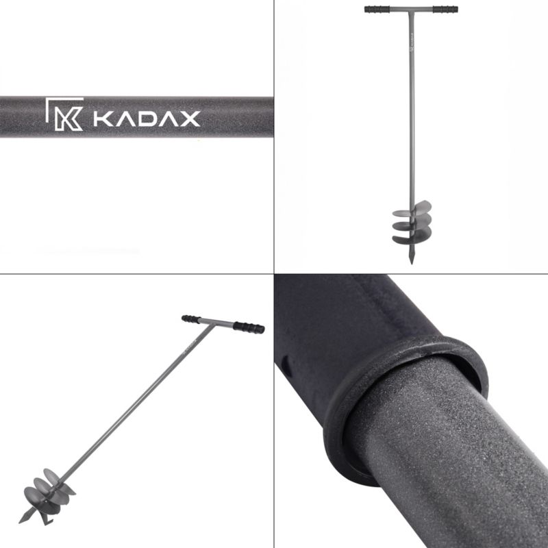 Świder Ręczny KADAX Do Ziemi Gleby Wiertnica Glebowa 14cm 140mm Dołownik mocny 1szt.