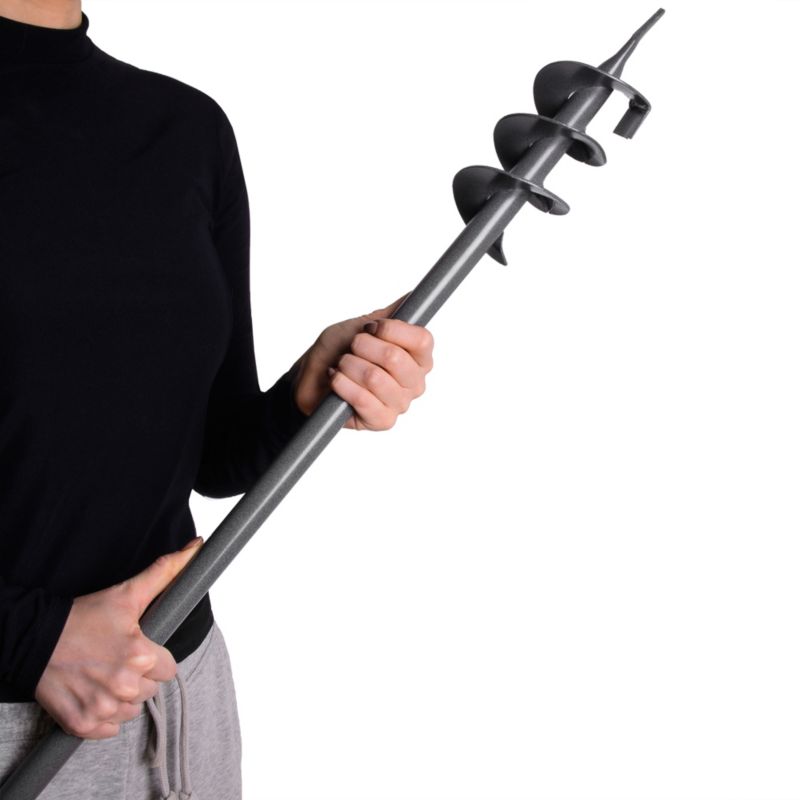 Świder Ręczny KADAX Do Ziemi Gleby Wiertnica Glebowa 8cm 80mm Dołownik mocny 1szt.