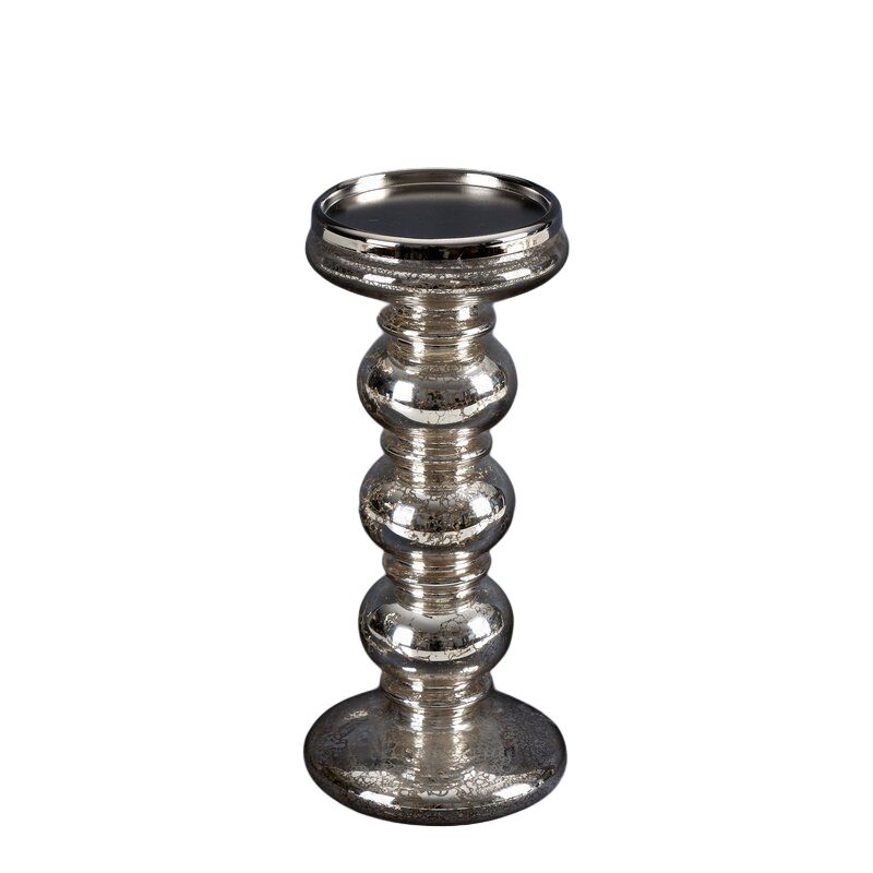 Świecznik Eurofirany 11 x 25 cm szampański 1 szt.