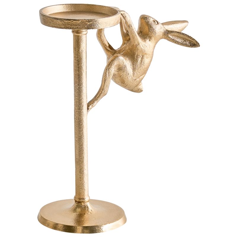 Świecznik Kosor Metal 25 cm Złoty 1 szt.