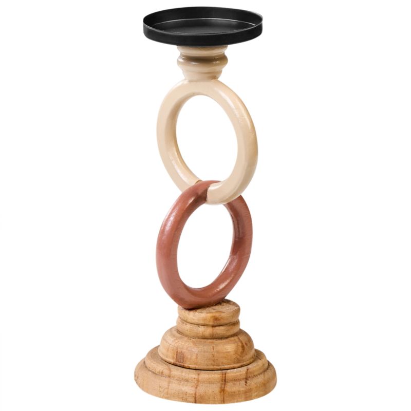 Świecznik Waterford Drewno sosnowe 29 cm Kolorowy 1 szt.