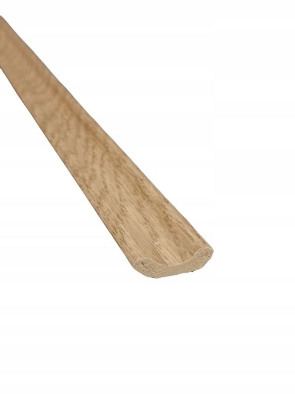 Ćwierćwałek okienny Lemal PCV wklęsły 20x20 DĄB NATURALNY / DĄB TURNER / WOODEC 270 cm 1 szt