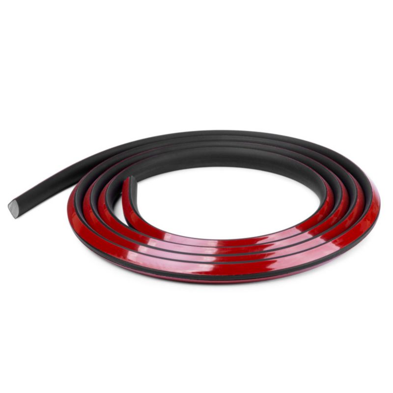 Ćwierćwałek Samoprzylepny QUEST PCV 10 mm, Listwa ozdobna, 3 m, czarny, 1 szt.