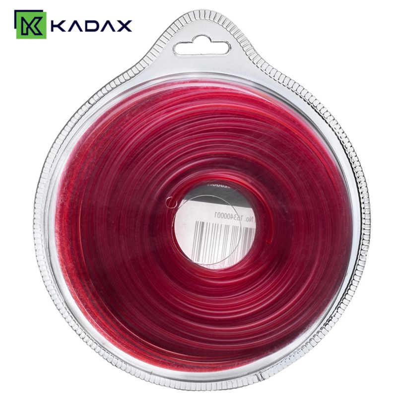 Żyłka KADAX do podkaszarki gwiazdkowa 2,8 mm x 75 m, czerwona, 1 szt.