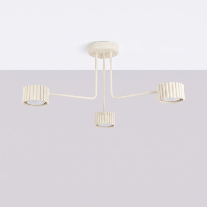 AURA 3 béžový lustr Gx53 Sollux Lighting 1 ks.