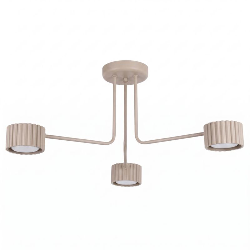 AURA 3 taupe Gx53 lustr Sollux Lighting 1 ks.