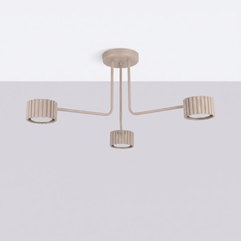 AURA 3 taupe Gx53 lustr Sollux Lighting 1 ks.