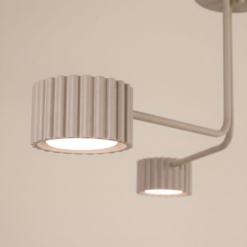 Żyrandol AURA 3 taupe Gx53 Sollux Lighting 1 szt.