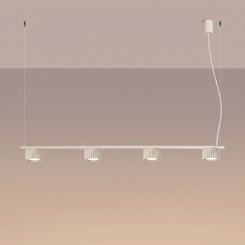 AURA 4 béžový Gx53 lustr Sollux Lighting 1 ks.