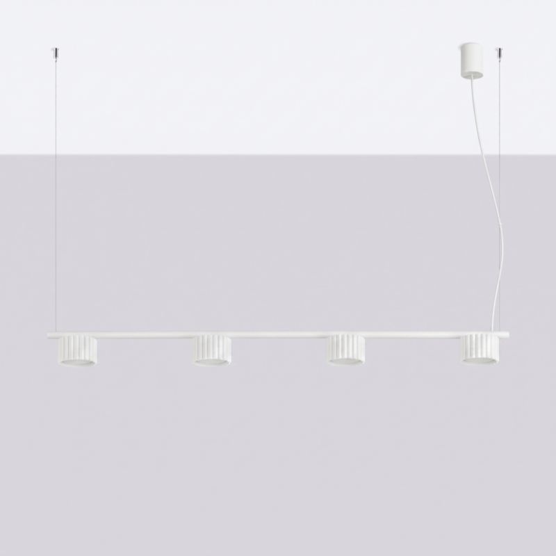 AURA 4 bílý Gx53 lustr Sollux Lighting 1 ks.