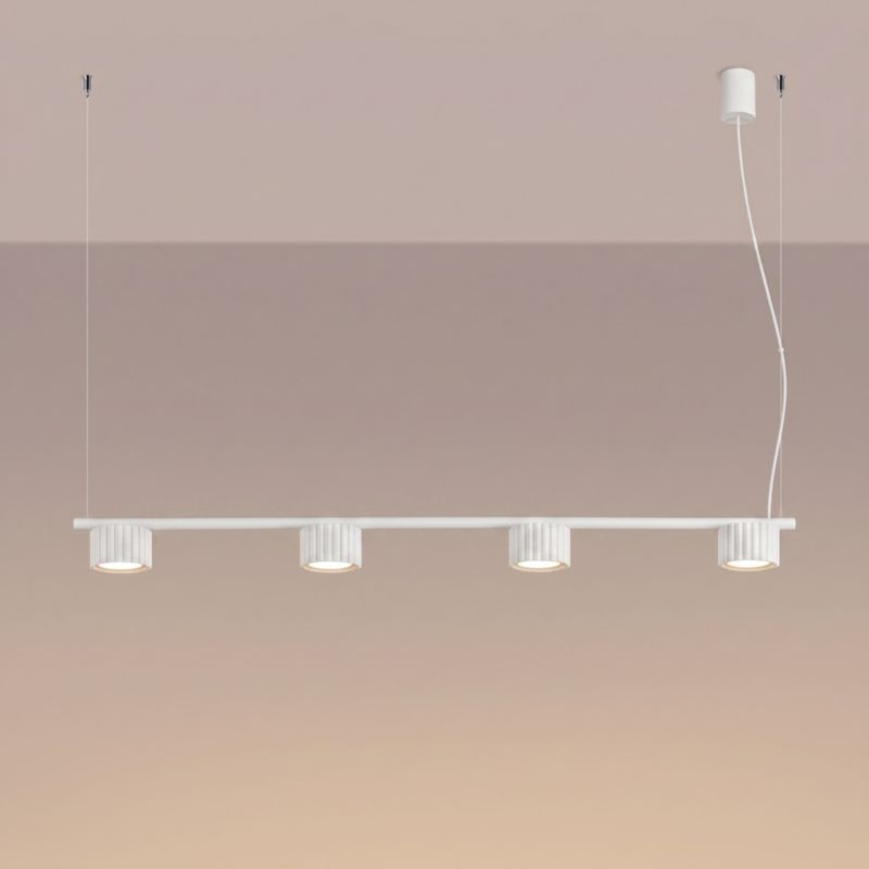 AURA 4 bílý Gx53 lustr Sollux Lighting 1 ks.