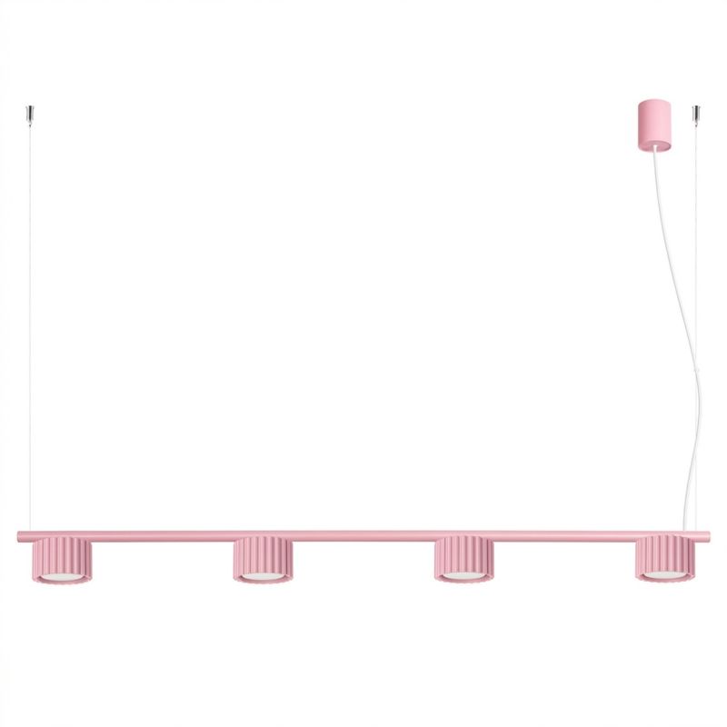 AURA 4 růžový Gx53 lustr Sollux Lighting 1 ks.