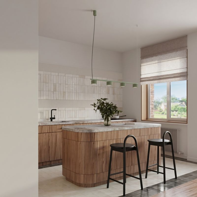 Żyrandol AURA 4 szałwiowa Gx53 Sollux Lighting 1 szt.