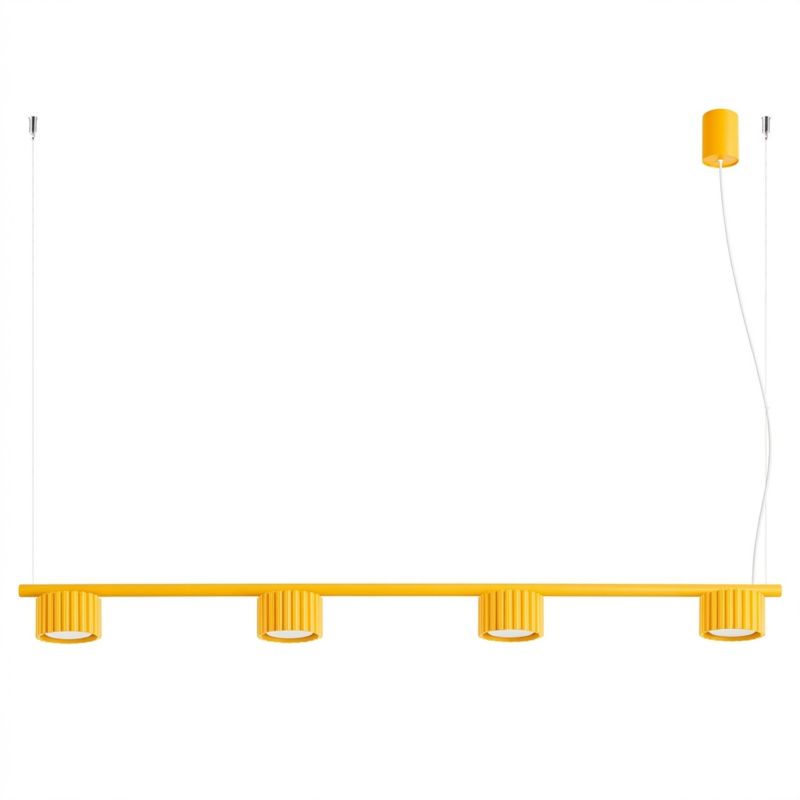 Żyrandol AURA 4 żółta Gx53 Sollux Lighting 1 szt.