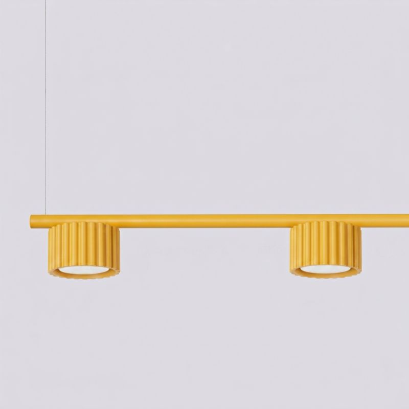 Żyrandol AURA 4 żółta Gx53 Sollux Lighting 1 szt.