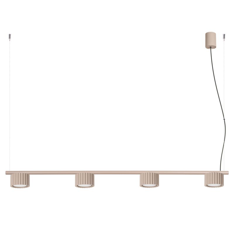 AURA 4 taupe Gx53 lustr Sollux Lighting 1 ks.