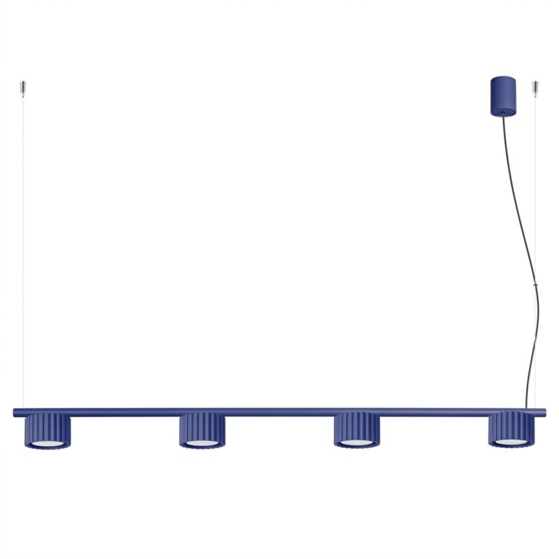 Żyrandol AURA 4 ultramaryna Gx53 Sollux Lighting 1 szt.