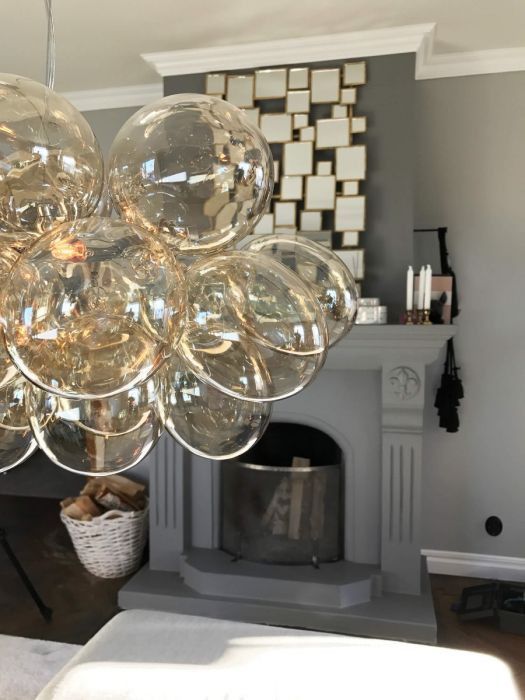 Żyrandol By Rydens Gross chromowany-srebrny wym: 156 x 80 x 36 cm 8xG9 x 40W 1 szt.