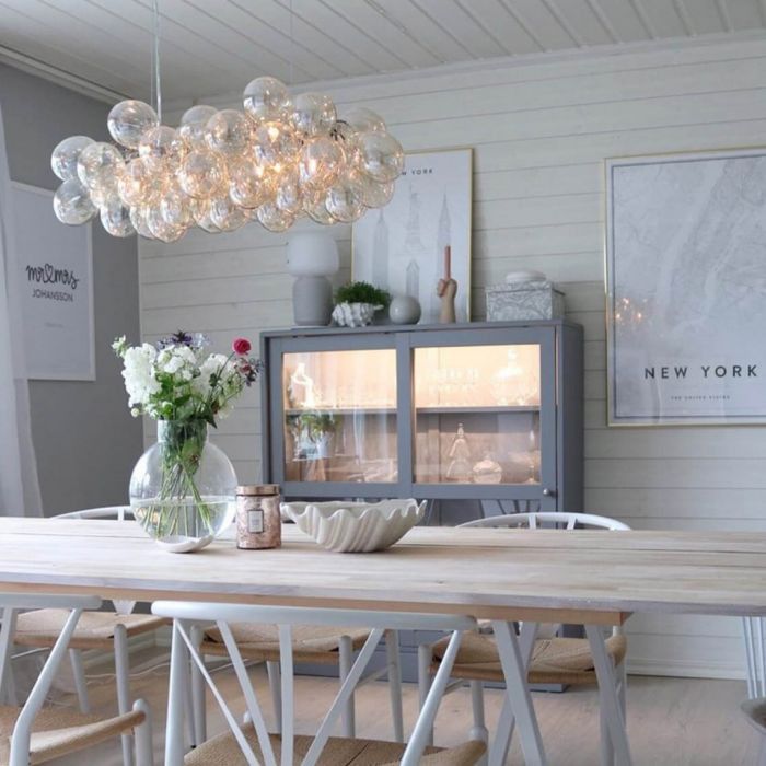 Żyrandol By Rydens Gross chromowany-srebrny wym: 156 x 80 x 36 cm 8xG9 x 40W 1 szt.