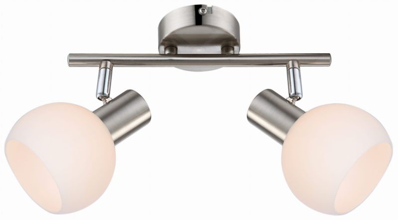 Żyrandol Candellux Mauro 1591 biało-srebrny pilot 2xE14 x 14W 1 szt.