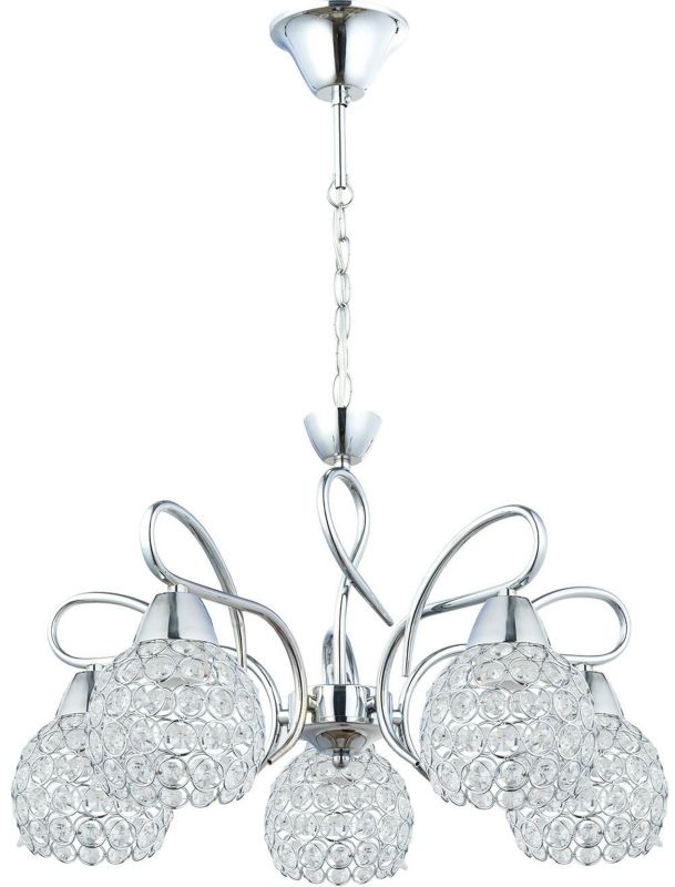 Żyrandol Crystal I HowHomely kryształowy wiszący 1 szt.