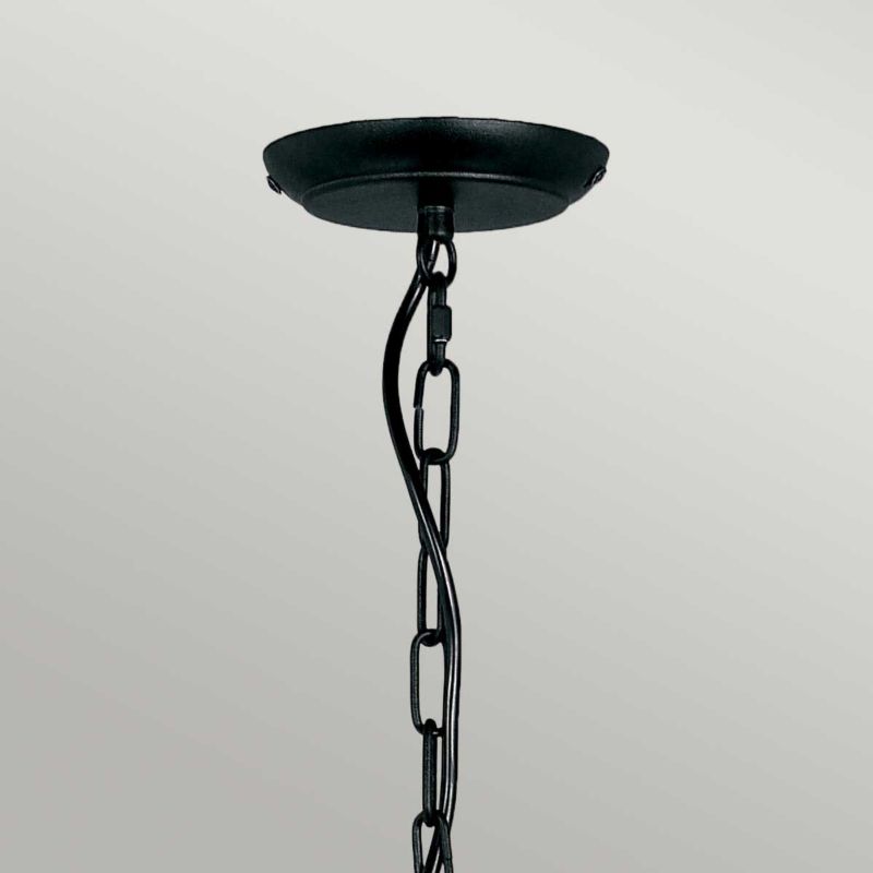 Żyrandol Elstead Artisan czarny  5 x E14 x 60W IP20 wym: 94 x 47 x 47 cm - 1 szt.