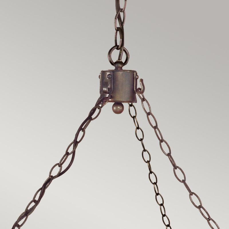 Żyrandol Elstead Cromwell stary brąz  12 x E14 x 60W IP20 wym: 561 x 130 x 130 cm - 1 szt.